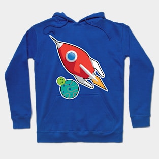 Rocket on the go Hoodie